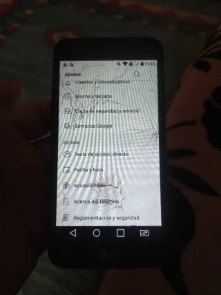 Smartphone LG K4 Negro