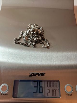 Collana Argento 800 Anni '70