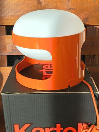 Lampada Kartell KD28 Joe Colombo Arancio