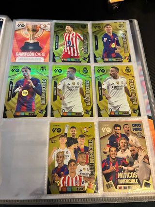 Panini Adrenalyn Cromos Oro