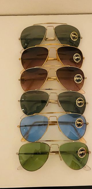 Occhiali da sole Ray-Ban vintage anni '80