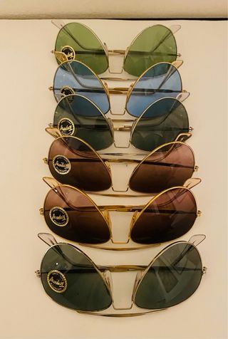 Occhiali da sole Ray-Ban vintage anni '80
