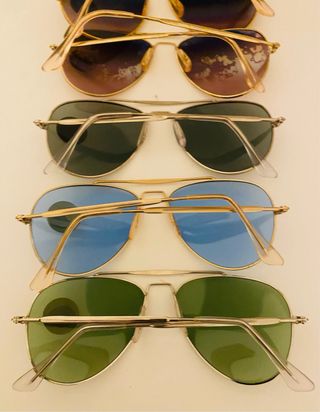 Occhiali da sole Ray-Ban vintage anni '80