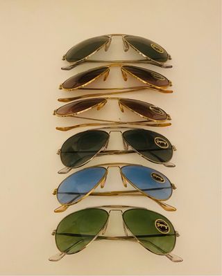 Occhiali da sole Ray-Ban vintage anni '80