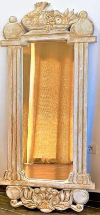 Espejo Grande Madera Gruesa 66x140cm