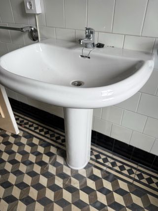 REGALO Lavabo Roca Blanco Cerámica