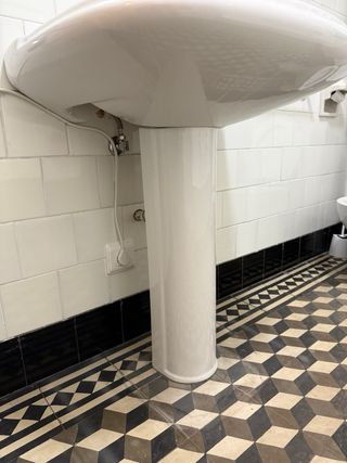 REGALO Lavabo Roca Blanco Cerámica