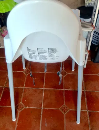 Trona infantil Ikea blanca