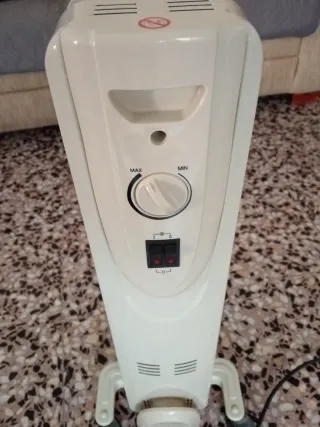 Radiador de aceite blanco