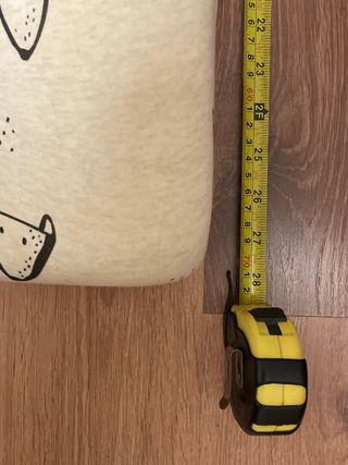 Cambiador + funda bebé estampado zorros.