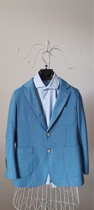 Traje Comunión Niño T.8 + Camisa T.10