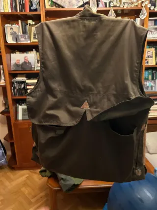 Chaleco de caza Foraventure Marrón