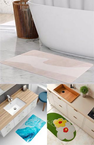 Alfombra Baño Diatomita Grande 80x50cm