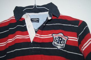 Camisola infantil às riscas 5 anos