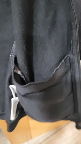 Chaqueta Adidas R.M. Niño Negra