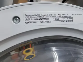 Lavadora Siemens 8kg iQdrive