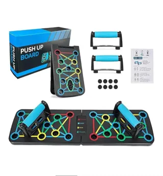 Tabla de flexiones para entrenamiento