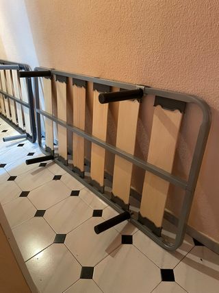 Somier 90cm Metal/Madera