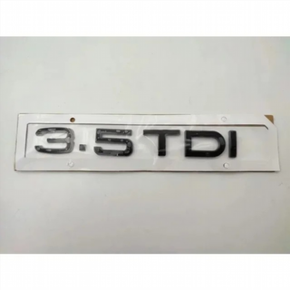 Emblema Logo AUDI 3.5 TDI negro