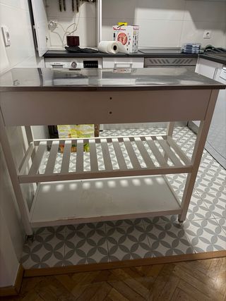 Isla de cocina con ruedas Maisons du Monde