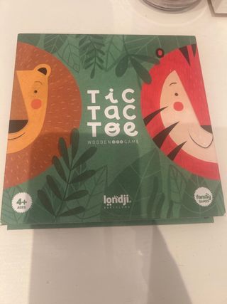 Tic Tac Toe de Madera Londji