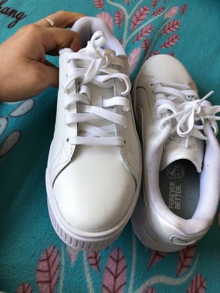Tenis Puma Karmen L. Blancos