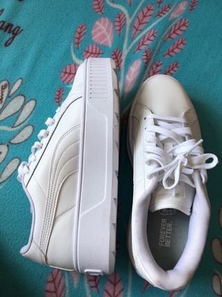 Tenis Puma Karmen L. Blancos