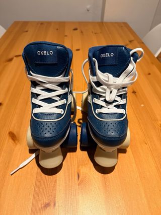 Patines Oxelo Quad Jr Talla 30