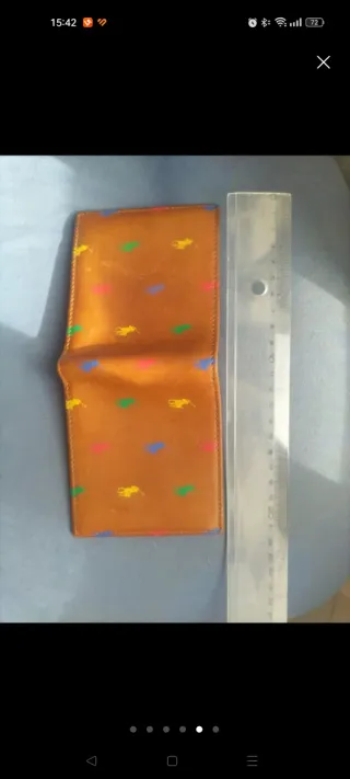 Cartera Polo Ralph Lauren Marrón Multicolor