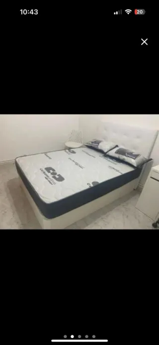 Pack matrimonio NUEVO CABEZAL - COLCHÓN VISCO