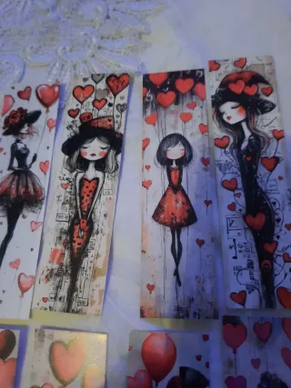 10 Marcadores de Página Dupla Face