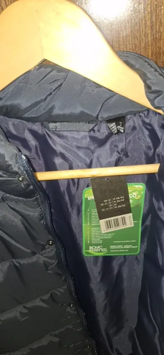 Chaleco acolchado hombre azul. NUEVO