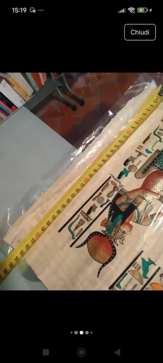 Dipinto su papiro egizio