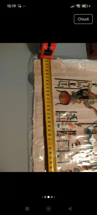 Dipinto su papiro egizio