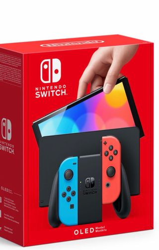 Nintendo Switch OLED Azul/Rojo Como nueva