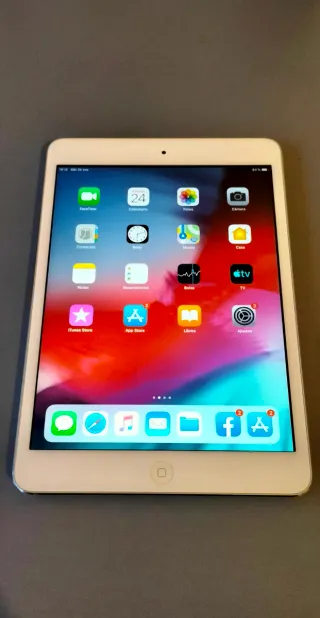 Apple iPad Mini 2 Plata/Blanco