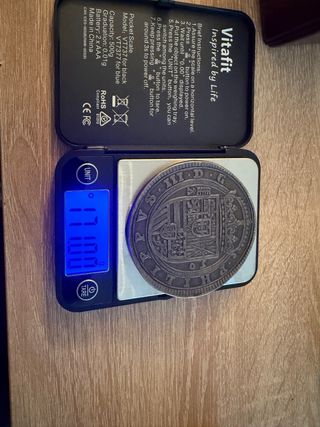 Moneda Plata 171gramos