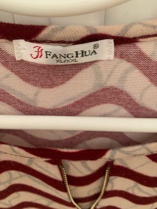 Camiseta de punto mujer ondas