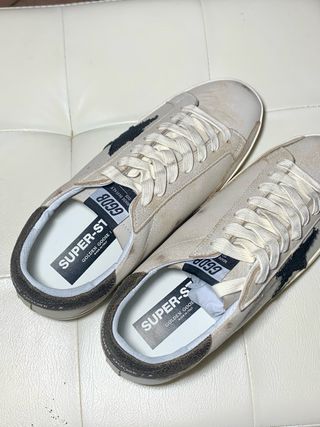 Golden Goose Superstar Beige/Nero Tg. 38