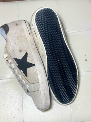 Golden Goose Superstar Beige/Nero Tg. 38