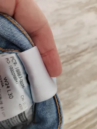 Levi's 724 Vaqueros Mujer Tiro Alto Rectos