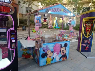 Puesto de algodón sin máquina