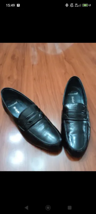 Zapatos de piel auténtica para hombre RAFALINO*