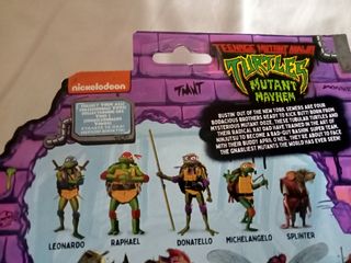 Figura Leonardo Tortugas Ninja Mutant Mayhem