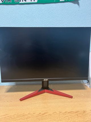 Monitor Acer 24” 180Hz 1ms Negro/Rojo