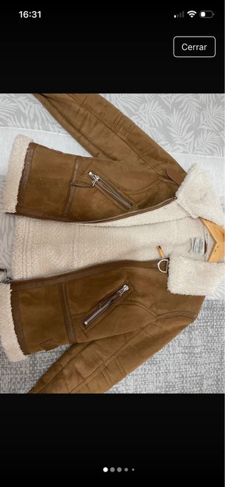 Chaqueta pelo borrego Stradivarius