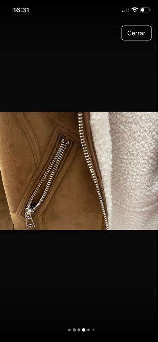 Chaqueta pelo borrego Stradivarius