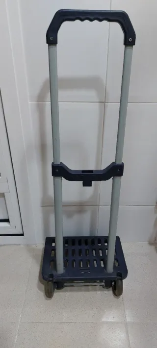 Carro para mochila plegable