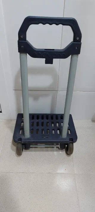 Carro para mochila plegable