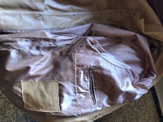 Chaqueta de piel mostaza Piel finisima. Nueva.